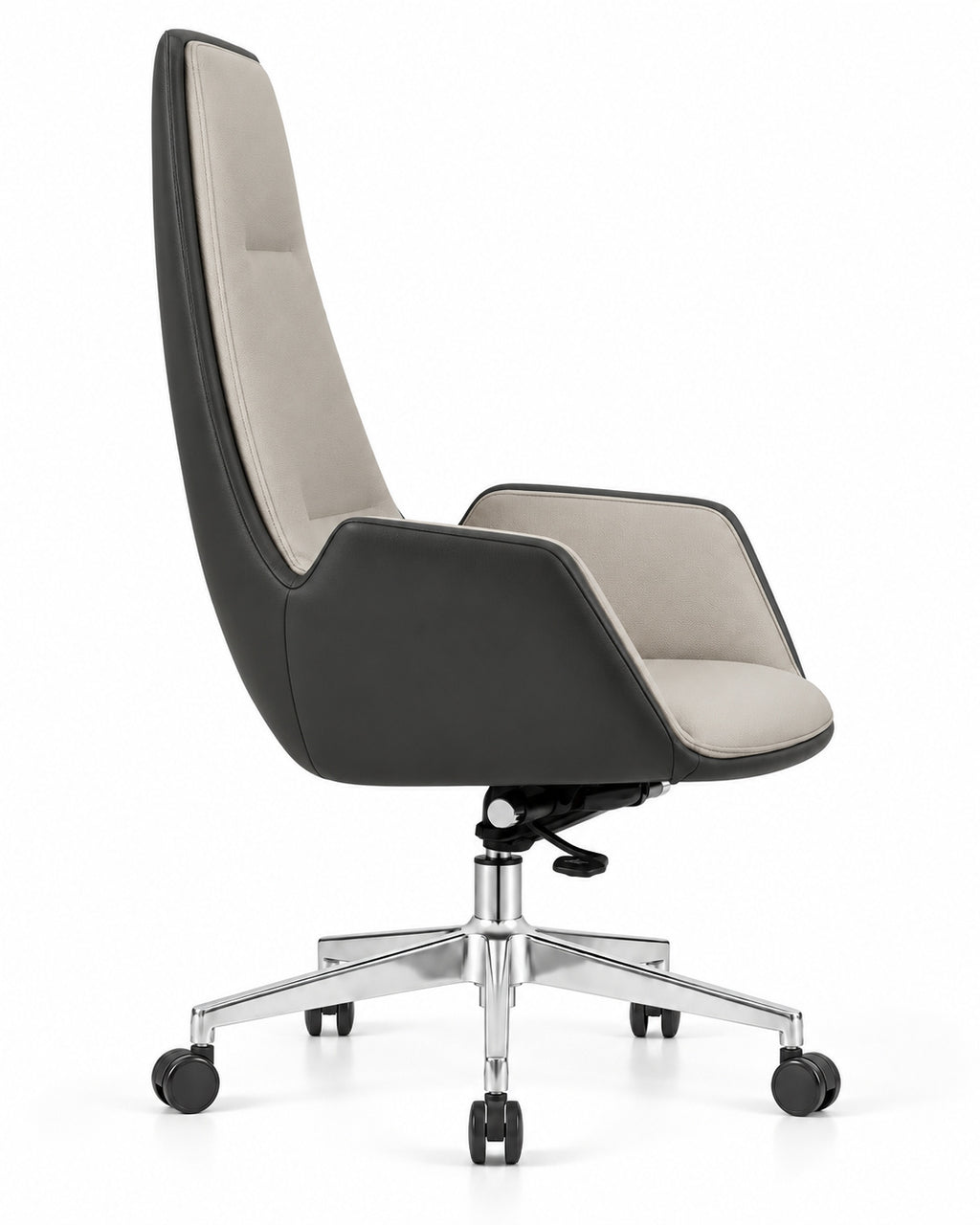 The Steward Office Chair, side profile on white