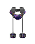 Leather covered Exoskeleton-assisted walking
