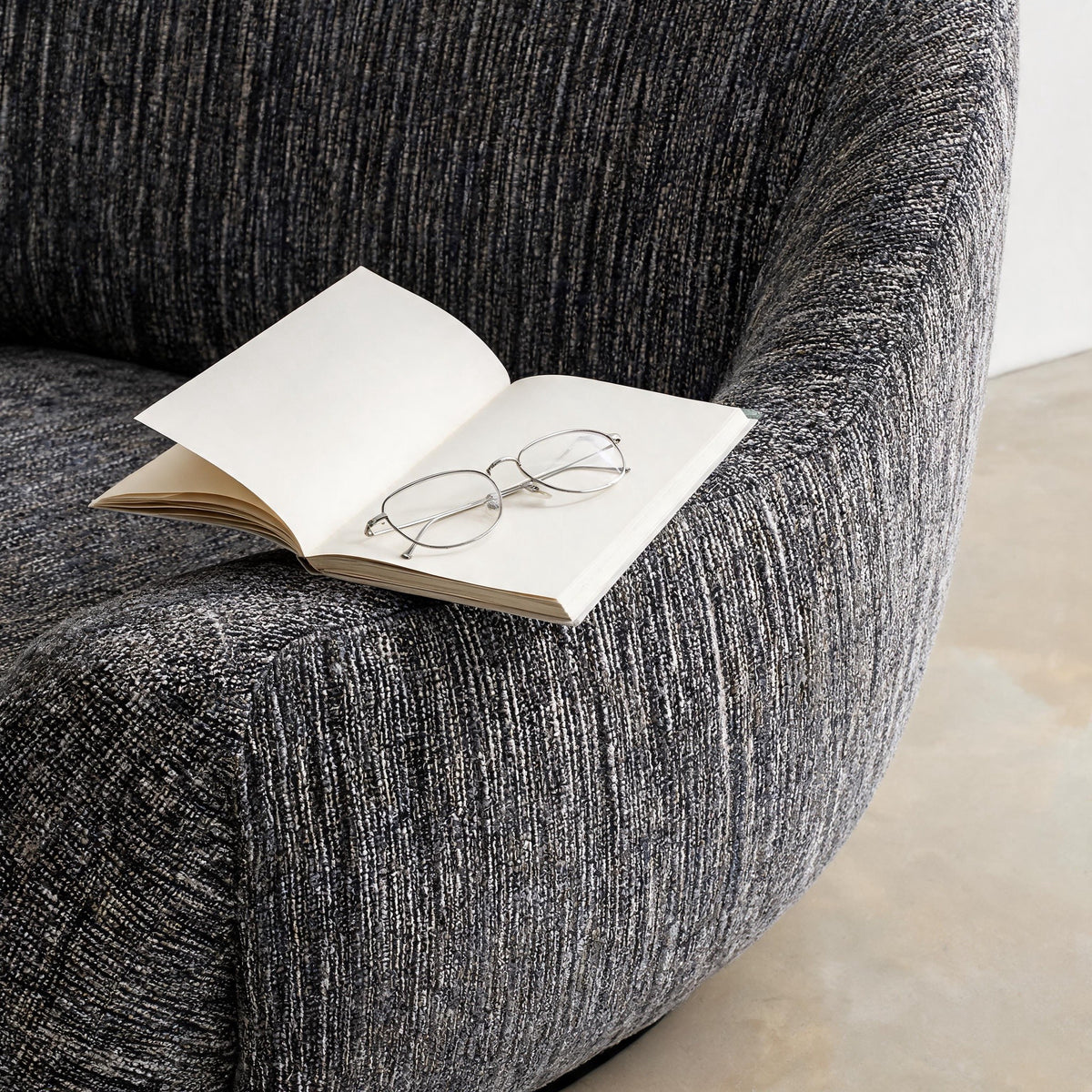 Cocoon Bouclé Lounge Chair