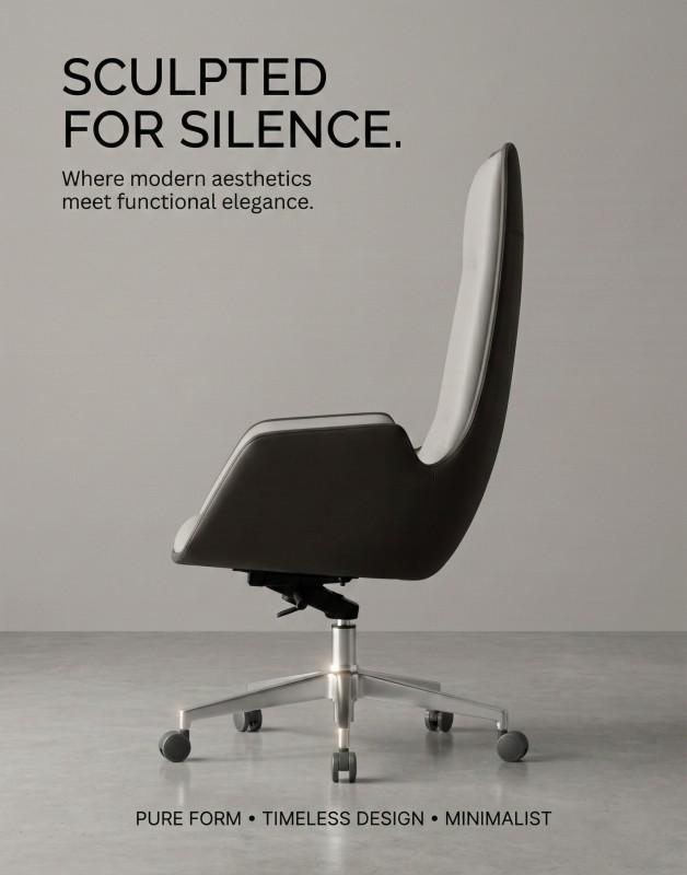 Office leather chair -A8870