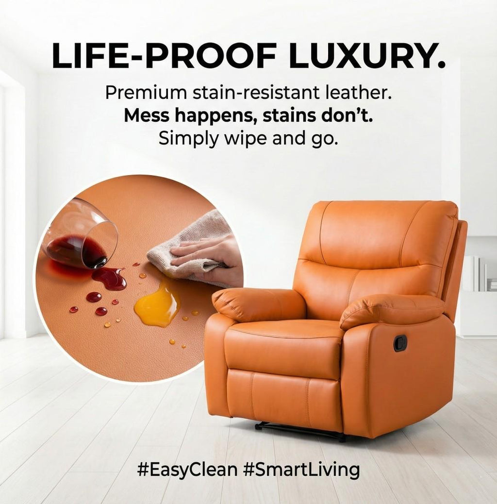 Single-person electric sofa recliner