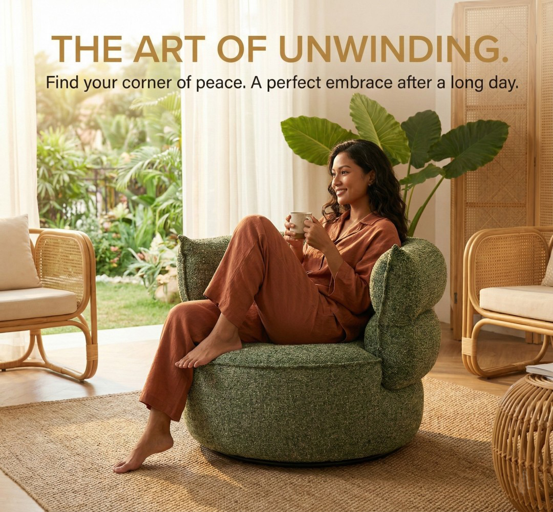 360° Swivel Single Lounge Chair