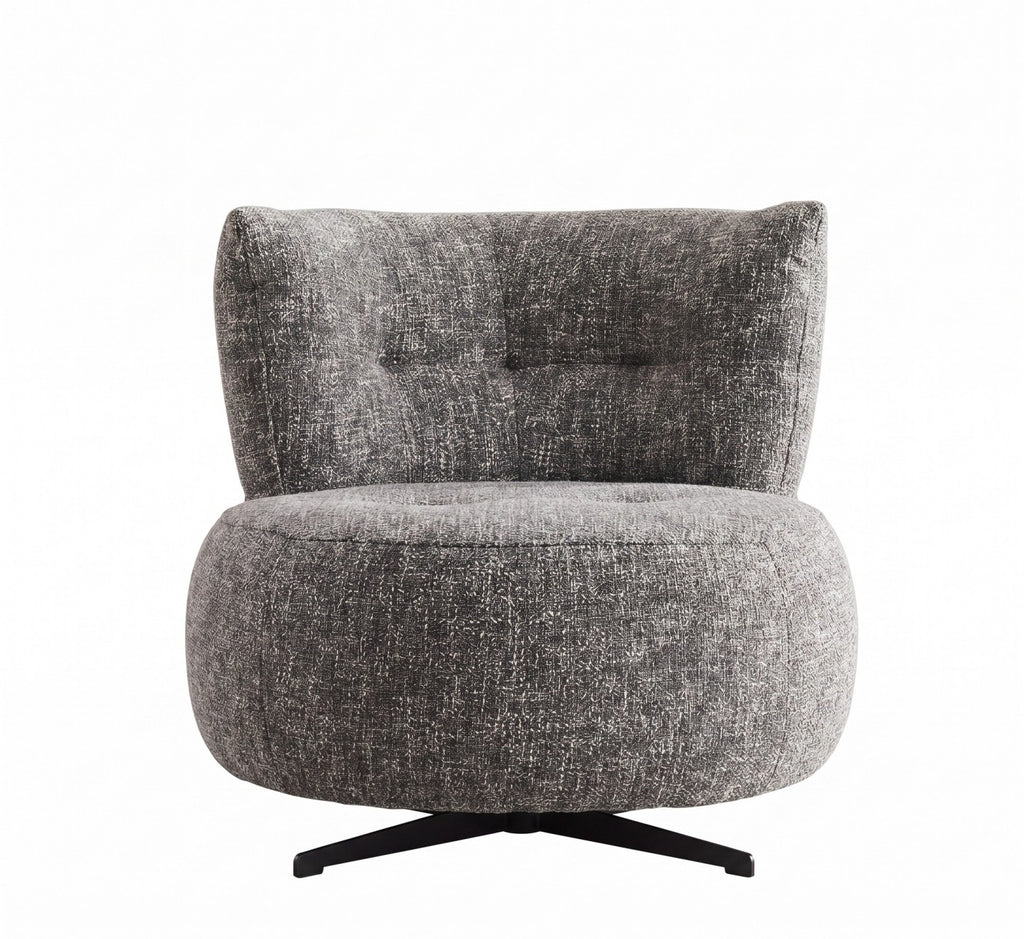 Round Minimalist Designer Lounge Chair