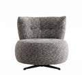 Round Minimalist Designer Lounge Chair