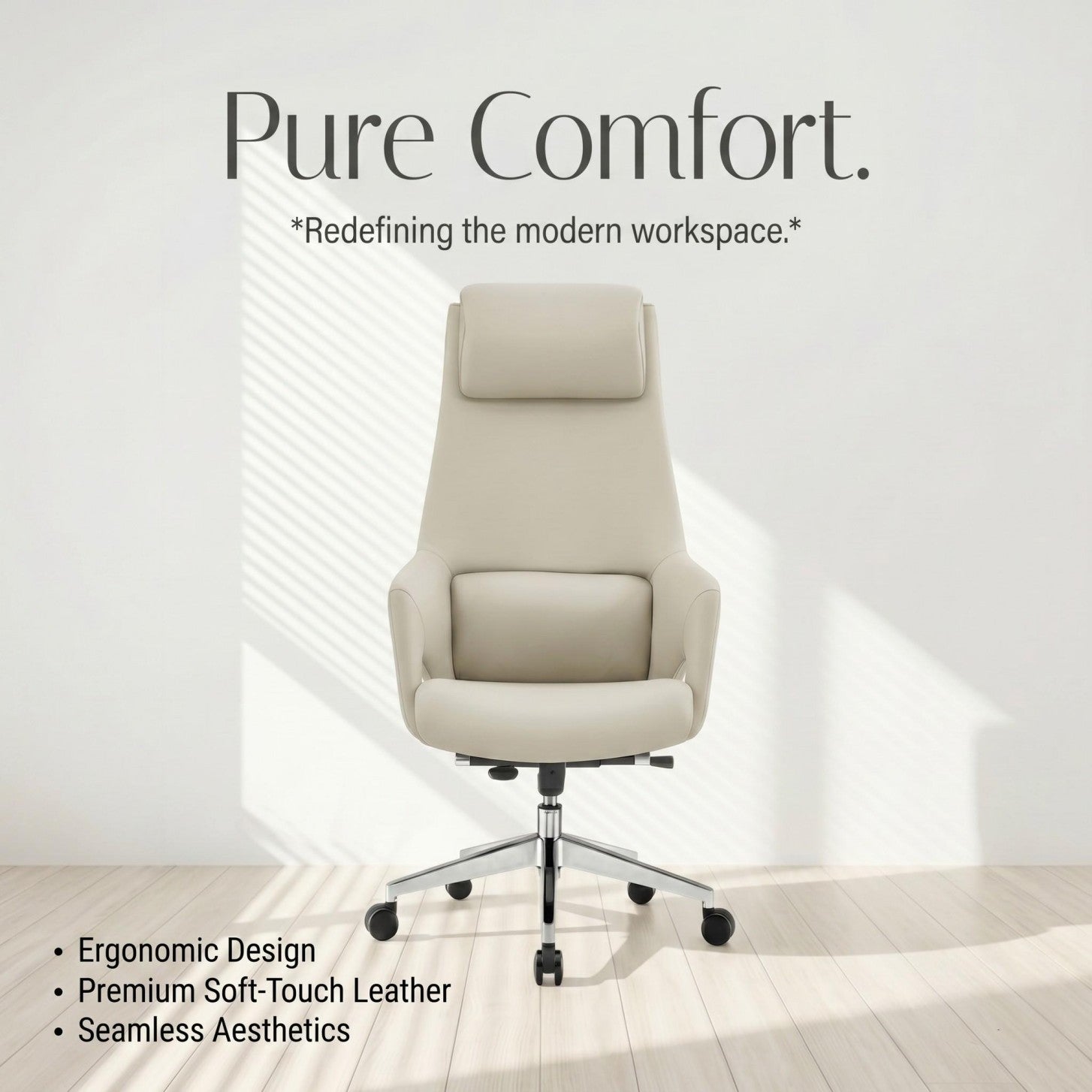Office leather chair -A8006