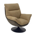Rotating single-person recliner chair